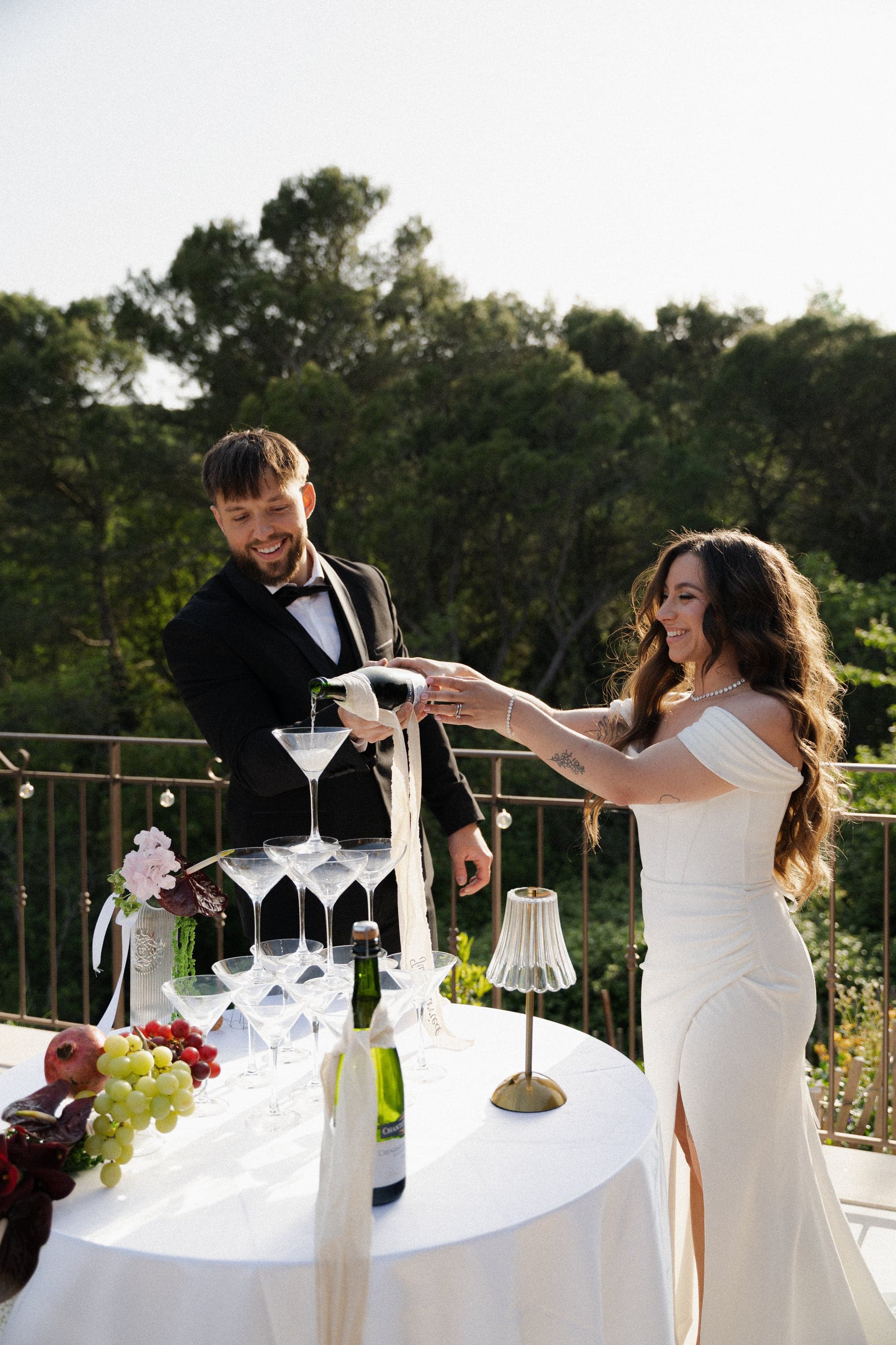 Mas de Toulair — mariage
