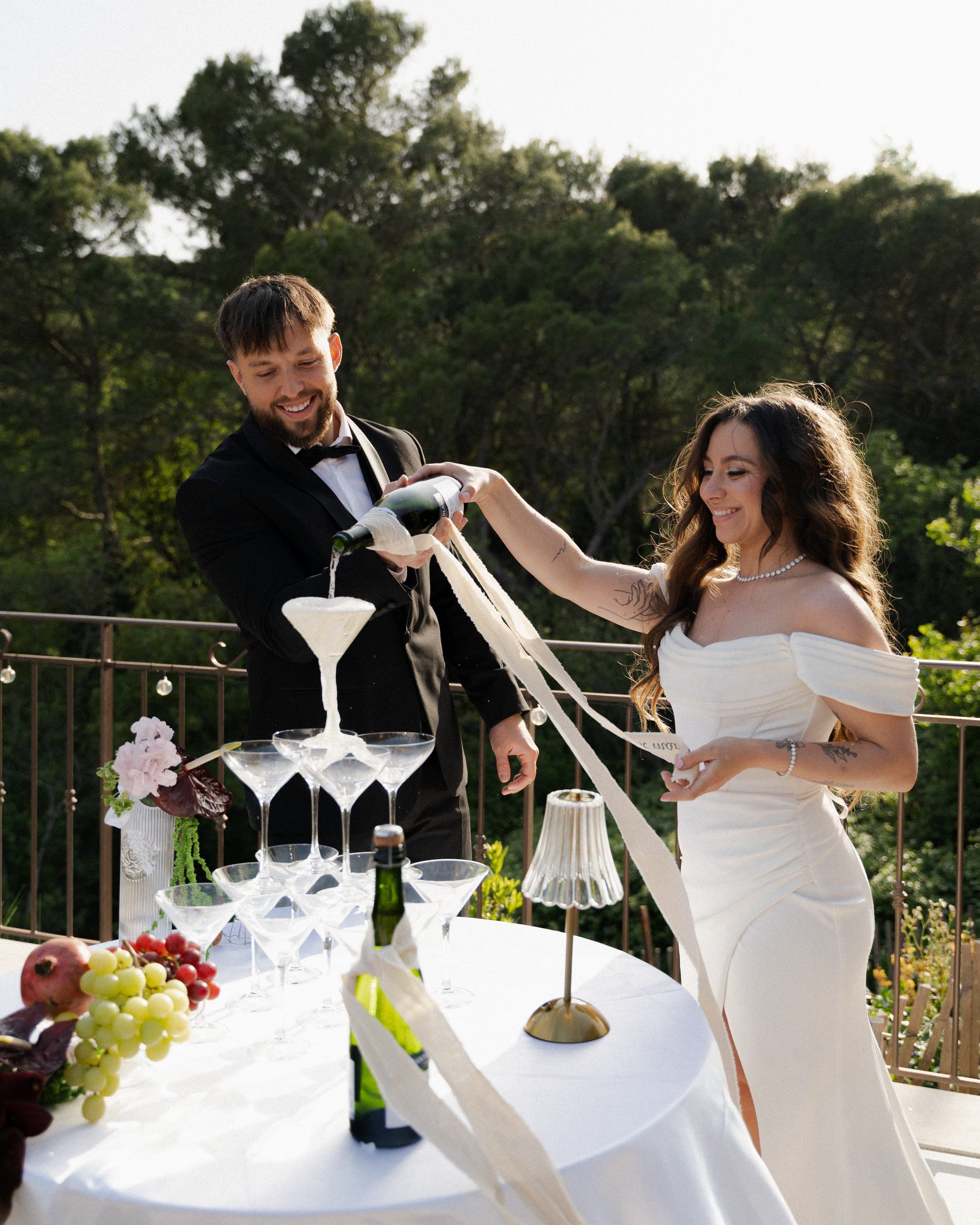 Mas de Toulair — mariage