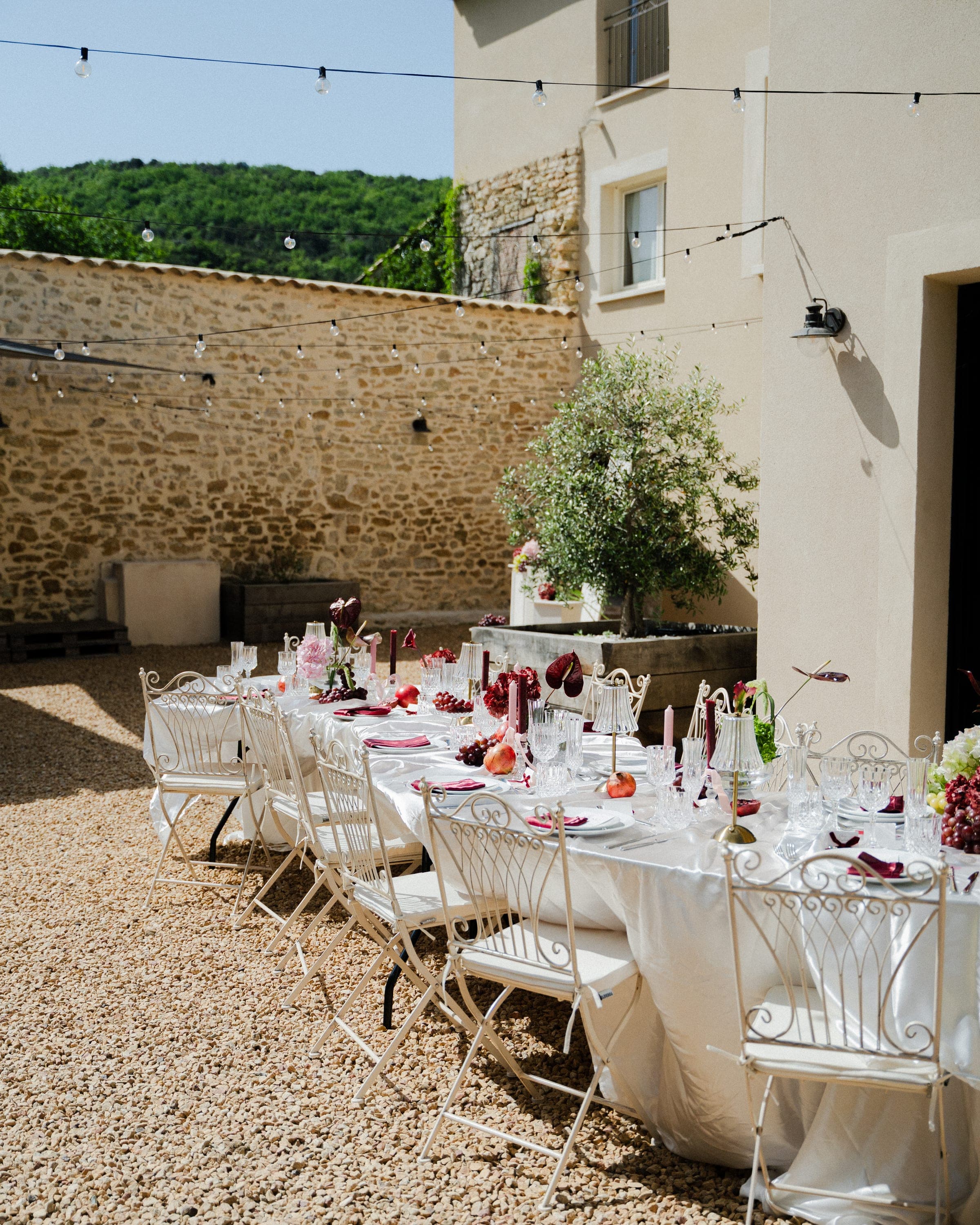 Mas de Toulair — mariage